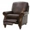 Dark Brown Top Grain Leather Living Room Sofa & Loveseat Set