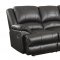 Murray Road Motion Sofa Set in Chocolate Leather