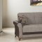 Starlight Sofa Bed in Brown Fabric by Casamode w/Options