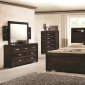 Solano 203711 Bedroom in Cappuccino by Coaster w/Options