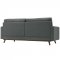 Prompt Sofa in Gray Fabric by Modway