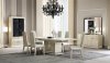 Chiara Dining Table in Light Walnut by J&M w/Optional Items