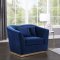 Arabella Sofa 617 in Navy Velvet Fabric by Meridian w/Options