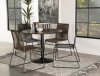 Clora Dining Room Set 5Pc 110280 in Walnut by Coaster w/Options