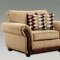 81001 Sofa in Taupe Chenille Fabric w/Options