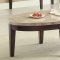 701888 3Pc Coffee Table Set by Coaster w/Cream Marble Top