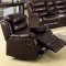 Berkshire Reclining Sectional Sofa CM6551 in Leather-Like Fabric