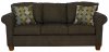 4400 Kathy Sofa & Loveseat Set in Butler Chocolate by Chelsea