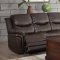 St Louis Park Motion Sofa 8515BRW by Homelegance w/Options