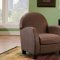 Brown or Black Bonded Leather Modern Elegant Accent Chair