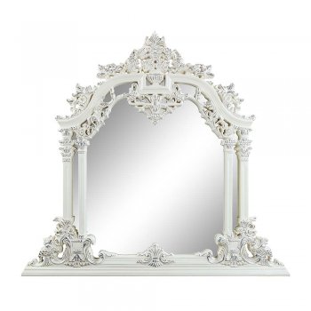 Vanaheim Mirror LV00807 in Antique White by Acme [AMMR-LV00807 Vanaheim]