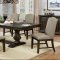 Faulk 5Pc Dining Set CM3310T in Espresso w/Options