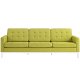 Loft EEI-2052-WHE Sofa in Wheatgrass Fabric by Modway w/Options