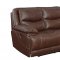 Pearson Power Reclining Sofa & Loveseat - Brown Leather