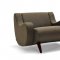 Yellow Brown Fabric Contemporary Sofa & Armchair Set