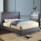 Anabelle 5Pc Bedroom Set CM7677BL in Blue Fabric w/Options