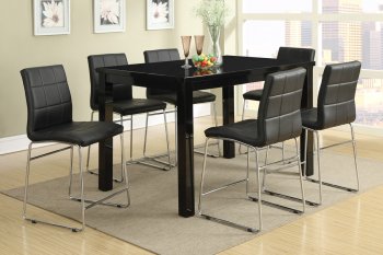 F2412 Counter Height Dining Set 5Pc by Boss w/Leatherette Chairs [PXDS-F2412]