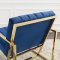 Inspire Accent Chair in Navy Velvet by Modway