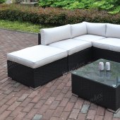 426 Outdoor Patio 6Pc Sectional Sofa Set by Poundex w/Options