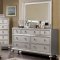 Ariston 4Pc Youth Bedroom Set CM7171SV in Silver w/Options