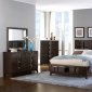 Edmonston 2222 Bedroom in Espresso by Homelegance w/Options