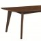 Malone Dining Table 105351 in Dark Walnut Coaster with Options