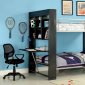 CM-BK2009 Langley Bunk Bed w/Bookcase & Folding Desk