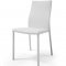 Banco 5p Dining Set in White & Glass by Whiteline Imports