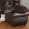 504041 Florence Sofa in Chocolate by Coaster w/Options