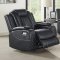 Orion Power Motion Sofa in Black by NCFurniture w/Options