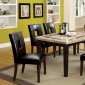 CM3693OT Lisbon I Dining Table w/Optional Key-Hole Back Chairs