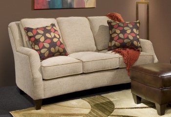 272443 Russell Sofa in Sand Fabric by Chelsea w/Options [CHFS-CHF-272443 Russell]