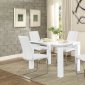 Rohme 7063 Dining Set 5Pc in White by Homelegance