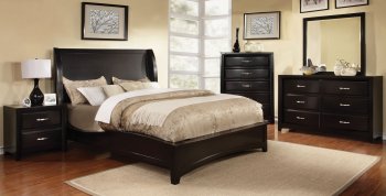 CM7999BK Delphie Bedroom in Black w/Options [FABS-CM7999BK Delphie]