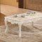 Serena Coffee Table 291 in Pearl White by Meridian w/Options