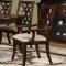 D550 Dining Table in Dark Pecan w/Optional Items