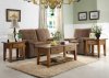 Simone 3231-31 3Pc Coffee Table Set by Homelegance in Oak