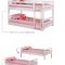 401302 Triple Twin Bunk Bed in White by Coaster