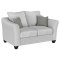 Salizar Sofa 508581 in Gray Mist Fabric by Coaster w/Options