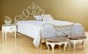 Antique Style Silver Tone Metal Modern Bedroom w/Options