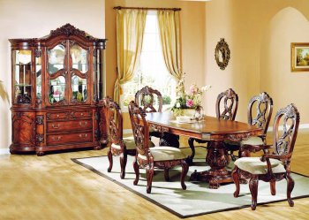 Elizabeth Dining Set 5Pc w/Optional Chairs & Buffet with Hutch [ADDS-Elizabeth]