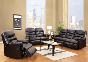 50930 Arcadia Motion Sofa in Espresso by Acme w/Options [AMS-50930 Arcadia]