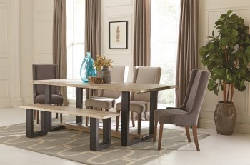 Levine Dining Table 180181 by Coaster w/Options [CRDS-180181 Levine]