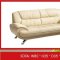 Almond Leather Sofa & 2 Chairs Set w/Free Gift of Coffee Tables