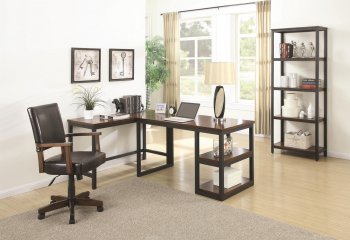 Marple 801241 Home Office Desk 2Pc Set by Coaster w/Options [CROD-801241 Marple]