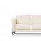 Malaga Sofa 55005 in Cream Leather by MI Piace w/Options