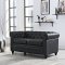 Earl EEI-1413-BLK Sofa in Black Faux Leather by Modway w/Options