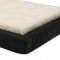 Steward Bed in Black Leather Match by Whiteline Imports