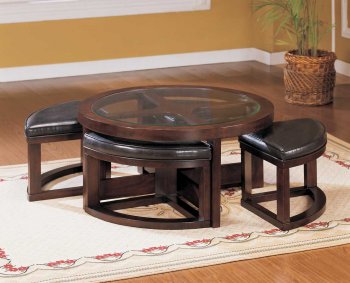 Brussel Coffee Table 3219PU-01 y Homelegance w/Options [HECT-3219PU-01 Brussel]