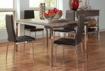 Eldridge Dining Set 5Pc 121121 Coaster w/Options [CRDS-121121 Eldridge]